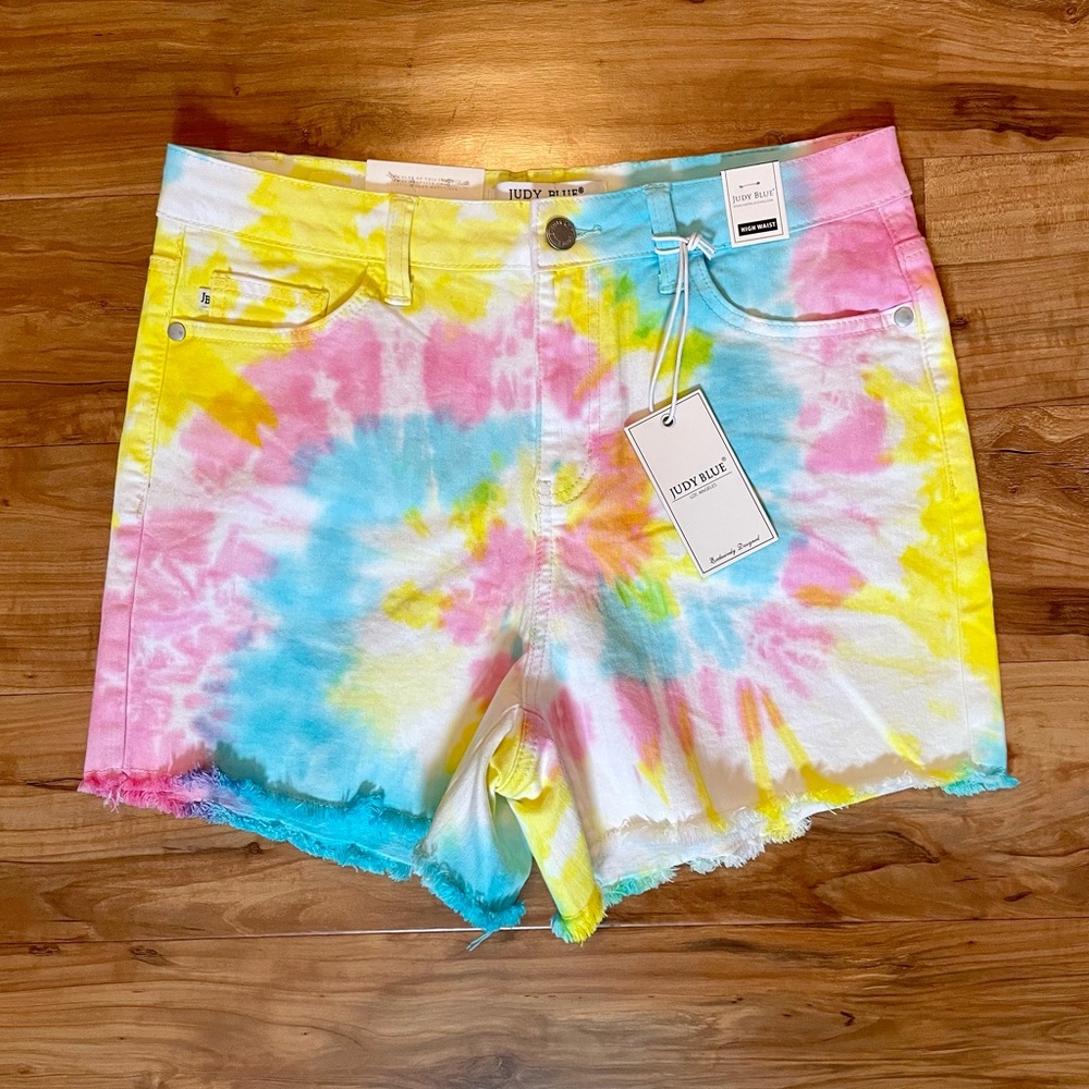 Judy Blue Tie Dye Shorts